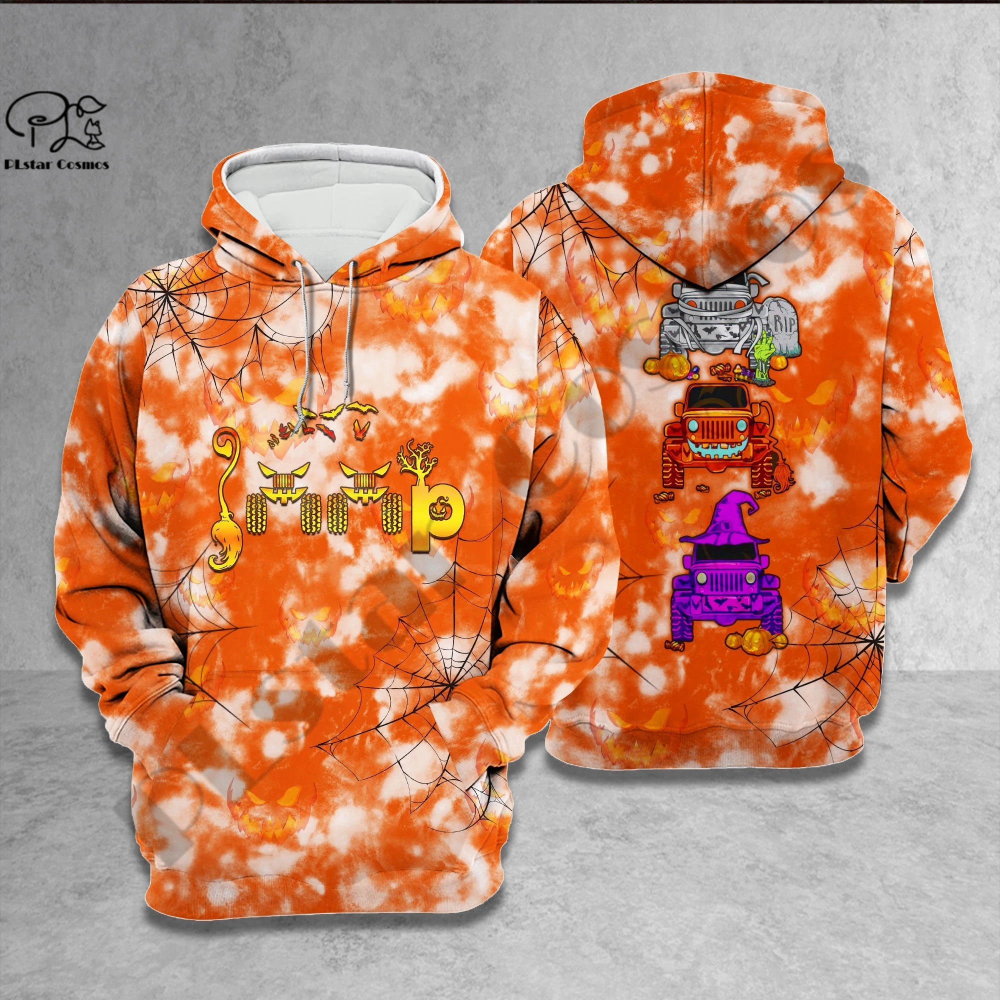 

PLstar Cosmos 3Dprinted Newest Tie Dye Car Art Funny Harajuku Streetwear Unique Unisex Man/Woman Casual Hoodies/Sweatshirt/Zip 6