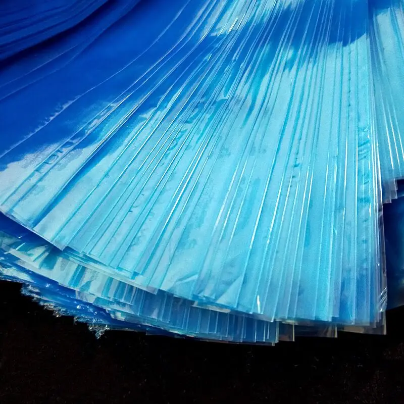 Пластиковая Синяя Татуировка зажим шнур рукав крышка сумка поставка CCC A #|clip cord