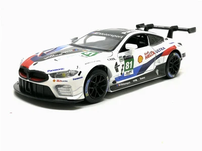 1:32 весы M8 GTE Ле-Ман Diecast металлические игрушечной модели со звуком светильник гоночный автомобиль тянуть обратно Развивающие детские игрушки коллекция - Цвет: NO.81