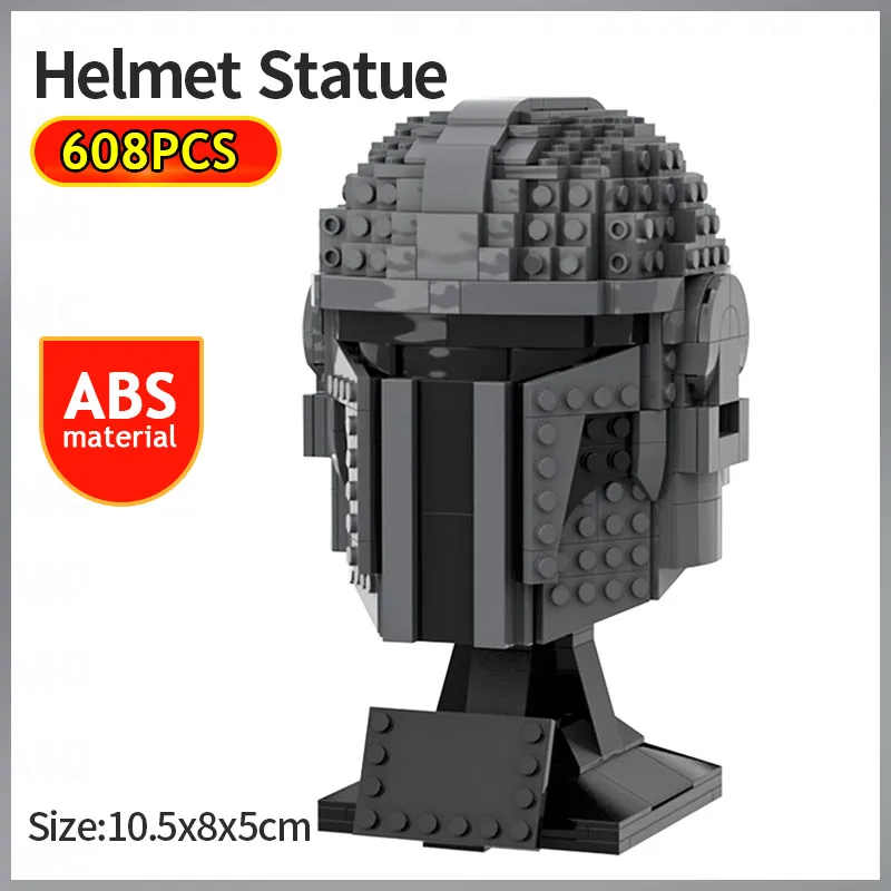 Фигурки героев фильма MOC звезда модель статуя шлема украшение строительные блоки