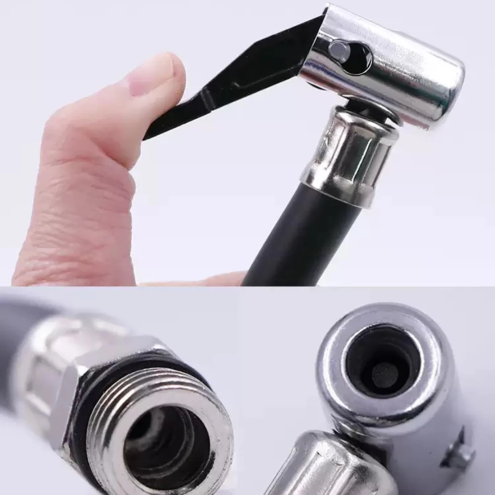 Гибкий шланг для насоса с быстросъемным адаптером пистолета подкачки шин