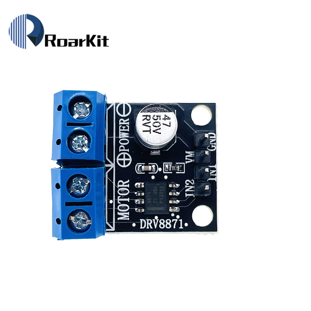 DRV8871 H-Bridge щеточная плата прерывателя двигателя постоянного тока для Arduino PWM Control