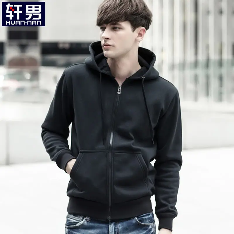 

Men's Spring 2021 New Hooded Sweater Jacket Men's Jacket Men's Male Students Korean Fashion Loose