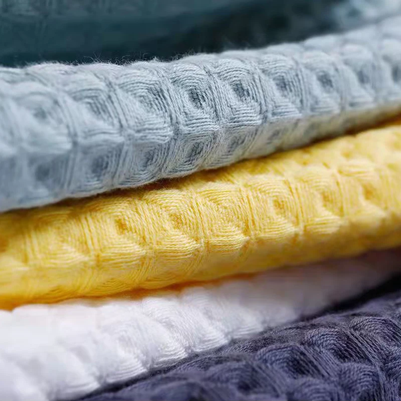 24 pcs luxury bath towel set for adults 100 cotton waffle towel strong water absorption high quality soft bathroom towels free global shipping