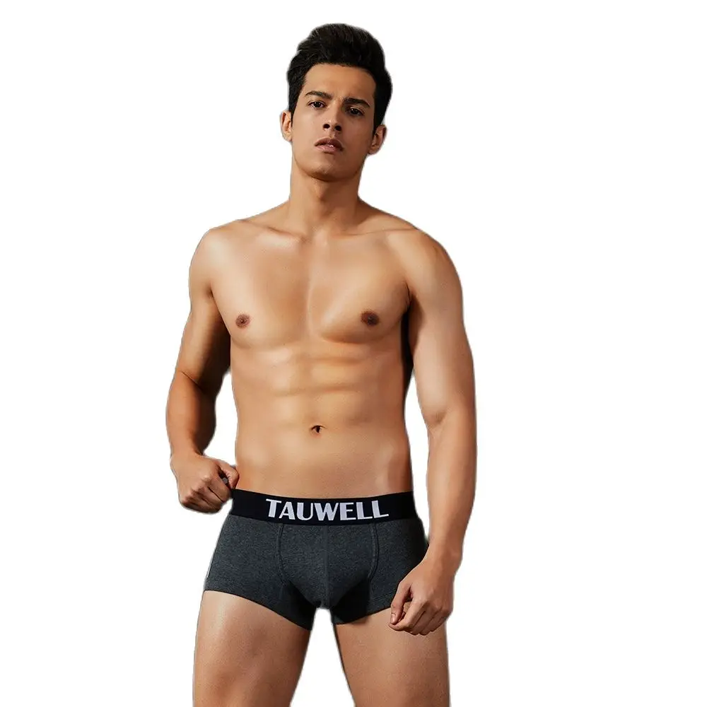 Мужские хлопковые боксеры нижнее белье calecon homme unterhosen herren sous vetement TAUWELL мужские