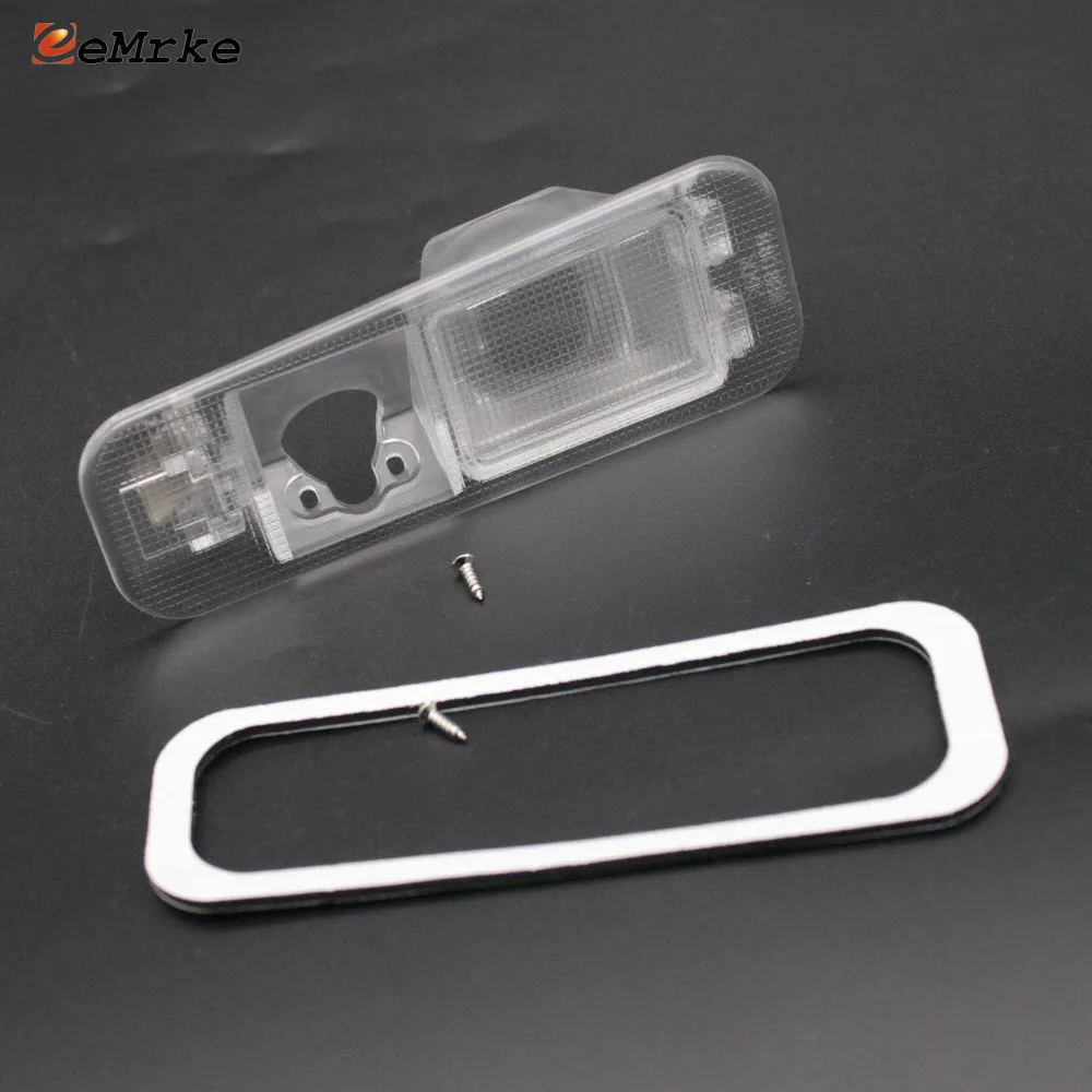 EEMRKE Car Camera Bracket for KIA RIO 2 JB Rio5 Pride 2005 2006 2007 2008 2009 2010 2011 Replace License Plate Lights Housing