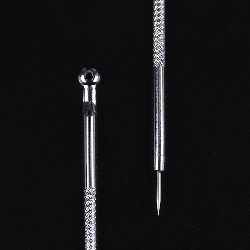 1 шт. иглы для удаления черных точек из нержавеющей стали прыщи лечение уход за