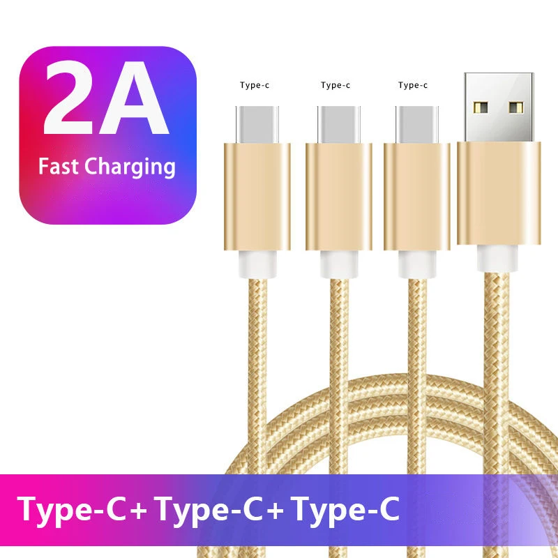 3 в 1 кабель USB Micro Cable Type C для Samsung Xiaomi Realme POCO Мобильный телефон Аксессуары зарядный
