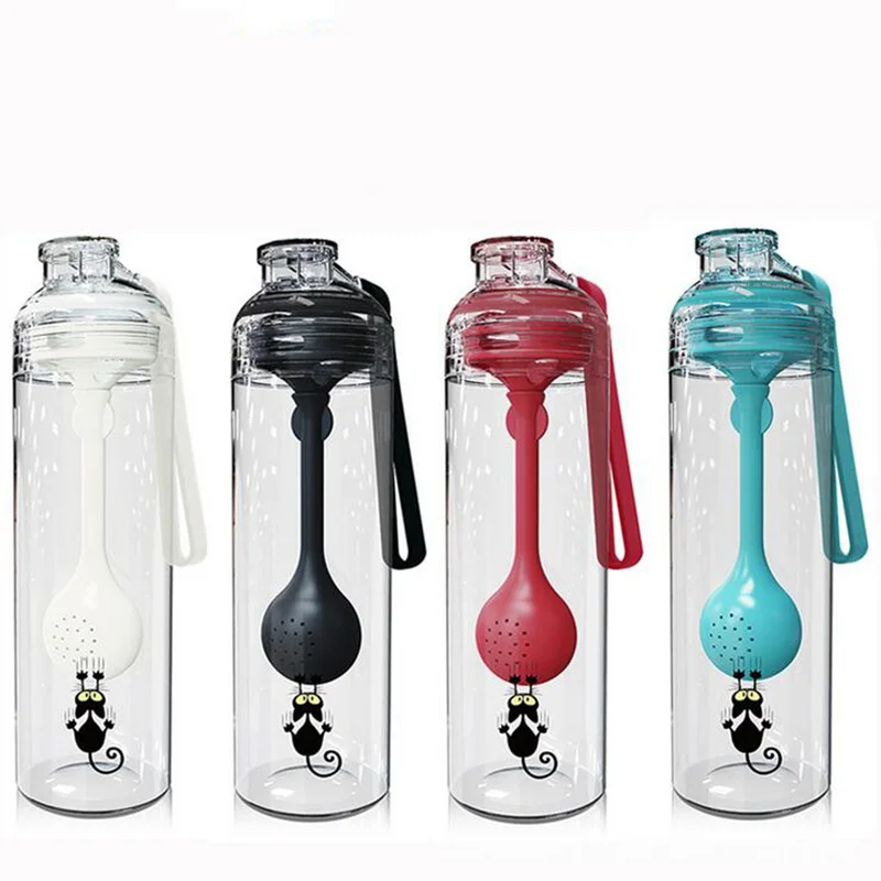 Бутылка для воды с лимоном без БФА чайная чашка кружка фруктов инфузер шейкер