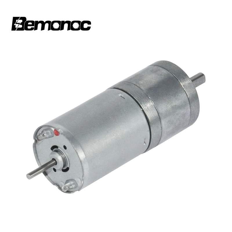 Мотор-редуктор постоянного тока Bemonoc 25GA370 12 В 24 10 ~ 600 об/мин удлиняющий вал