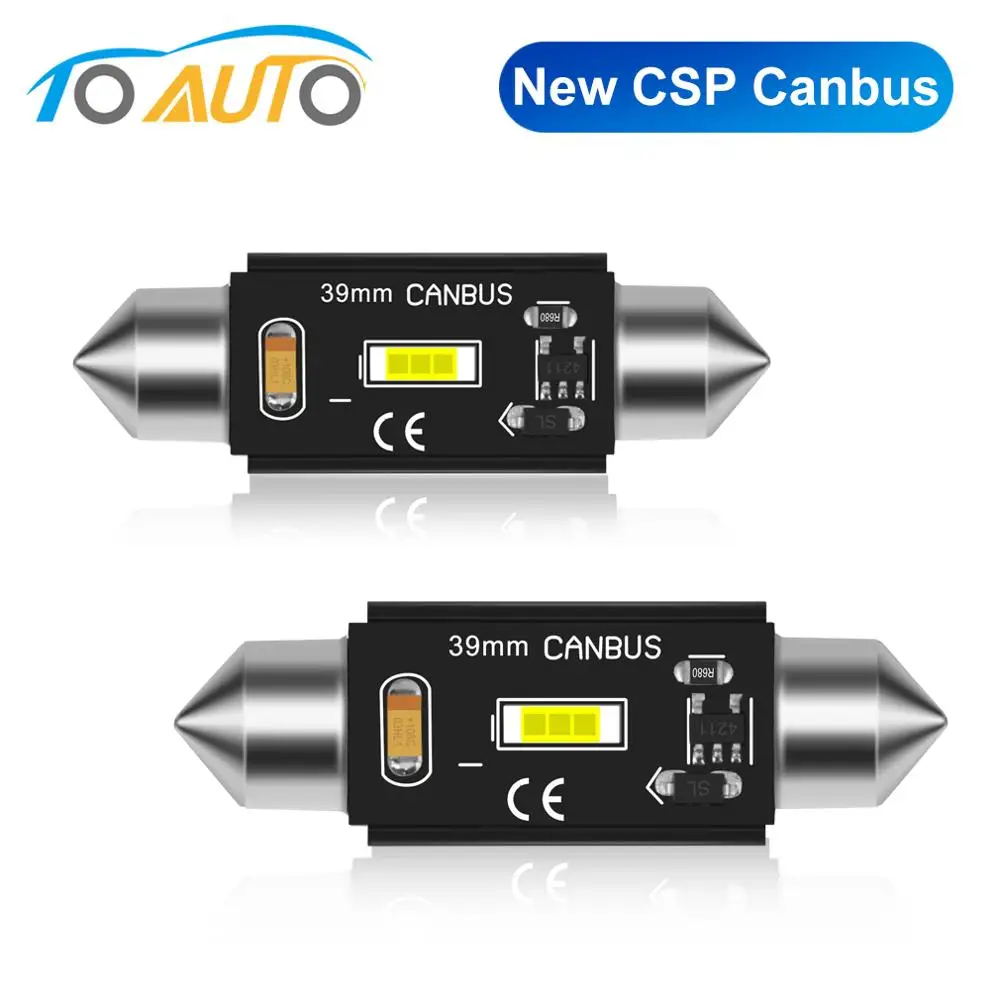 CANBUS C5W 31 мм 36 39 41 гирлянда светодиодная Автомобильная внутренняя подсветка