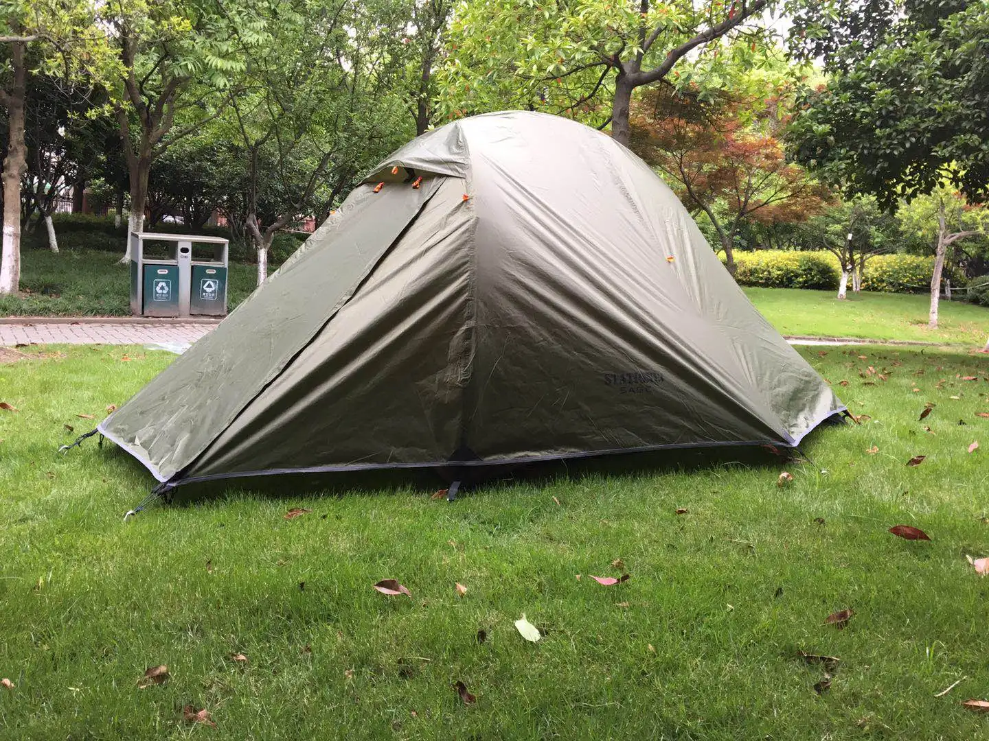 CZX-298 Army Green2 Person Nemo Hornet сверхлегкая палатка для пешего туризма 2 Человек Палатка