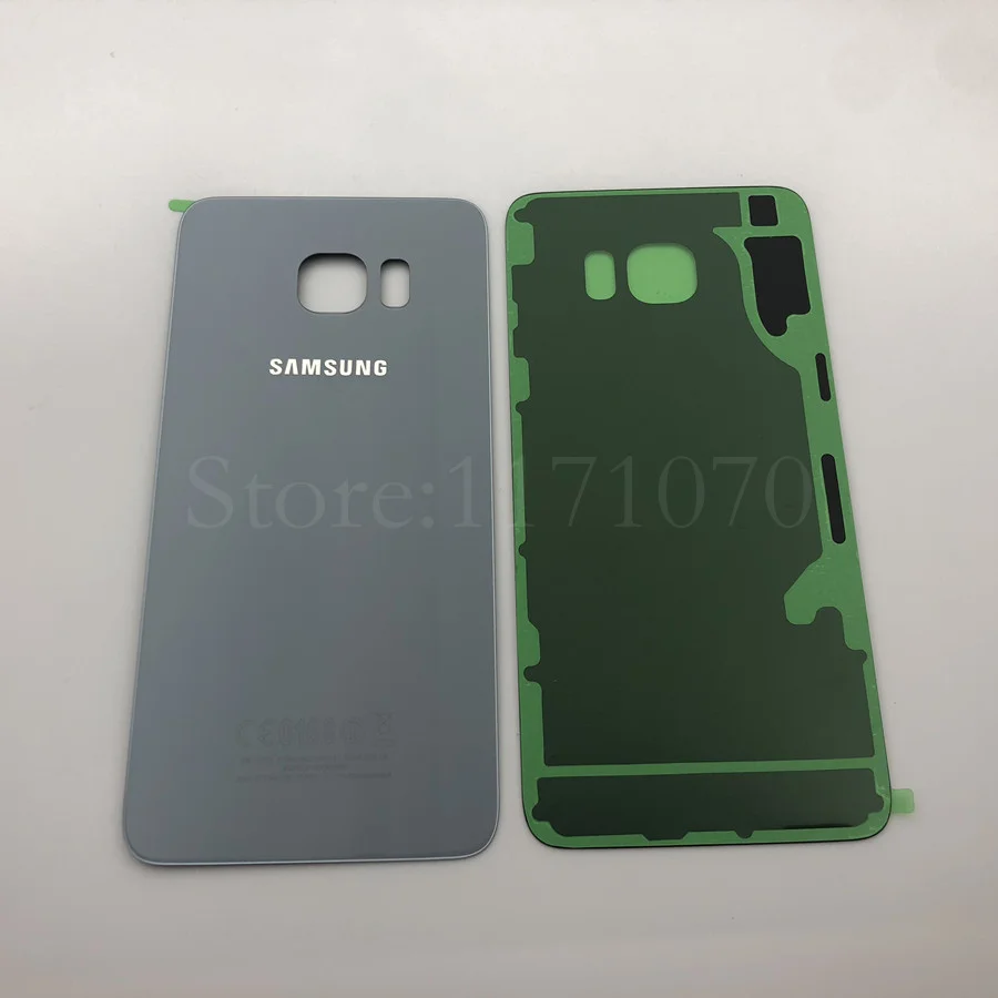 S6 edge + задняя крышка батарейного отсека задний корпус стеклянный для Samsung Galaxy Edge