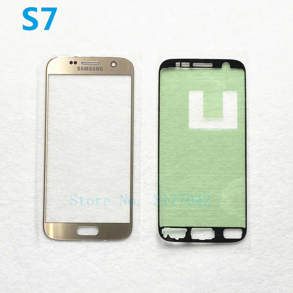 Сменная панель сенсорного экрана для Samsung Galaxy S7 G930 G930F Edge G935 G935F переднее стекло