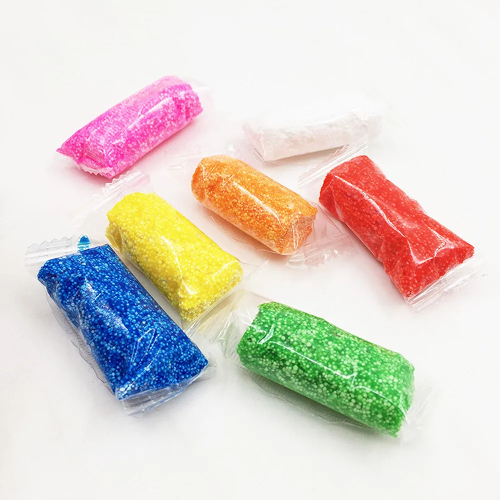 Игрушки для детей Создайте Slime игрушка раскраска Снег Грязь пенистой глины