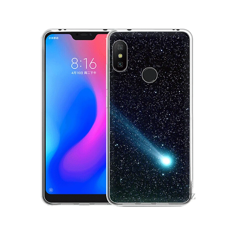 Mobile Phone Case For Xiaomi Redmi Note 4 4X 3 5 6 7 Pro 5A Hard Cover Beautiful Space | Мобильные телефоны и аксессуары