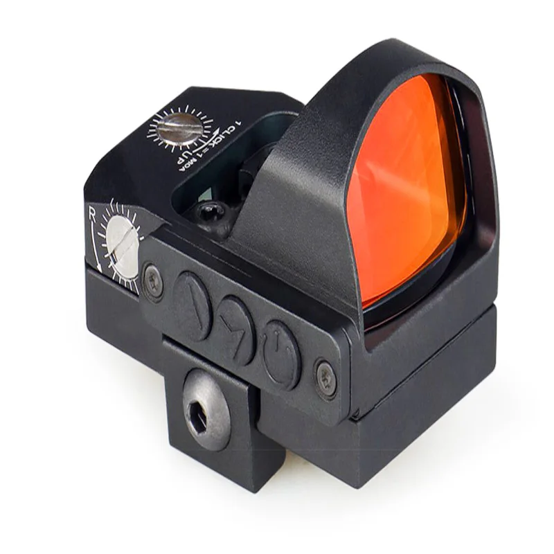 

Tactical Red Dot Laser Scope Sight 2MOA Sight Airsoft Hunting Reflex Sight Collimator With 4 levels For Outdoor Hunting