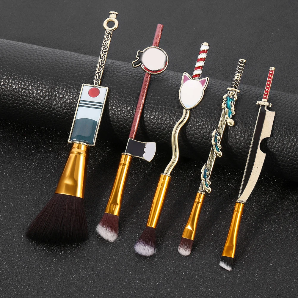 Набор кистей для макияжа 5 шт. | Красота и здоровье