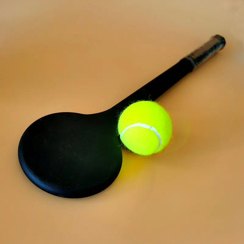 

1PC New Arrival Carbon Fiber Tennis Sweet Spot Racket Graphite Bullseye Training Racket Accuracy Practice Racket