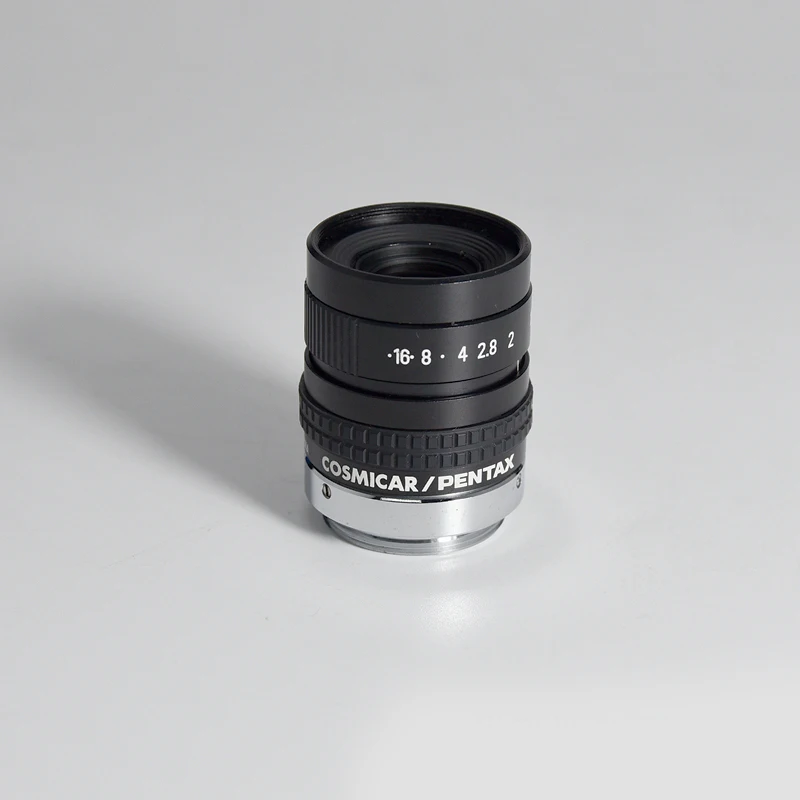 PENTAX 12 мм 1: 2/3 фиксированный фокус промышленный Объектив C-mount Протестировано ОК |
