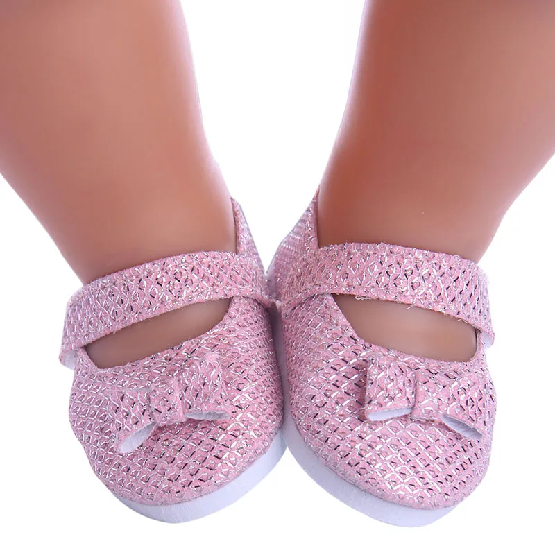 Сандалии принцессы с розовыми кристаллами красивая и блестящая Модная Кукла