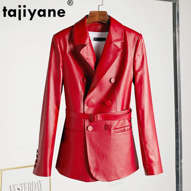 Женская куртка из натуральной кожи весенняя одежда 2021 овчины пальто в Корейском