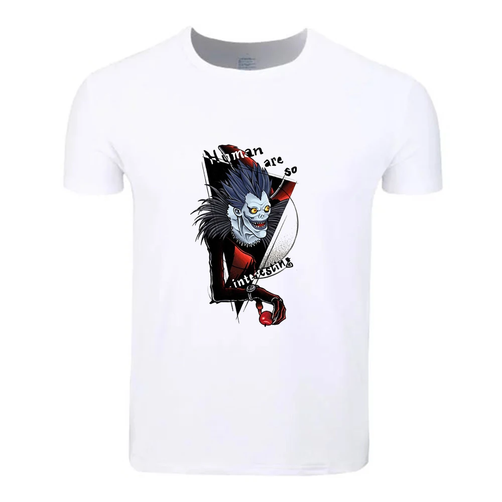 

Ryuk Death Note Fashion Cotton Big Size Students Summer T-Shirt Short Sleeve Men Women Boys Girls T Shirt Tees Kids Tshirt