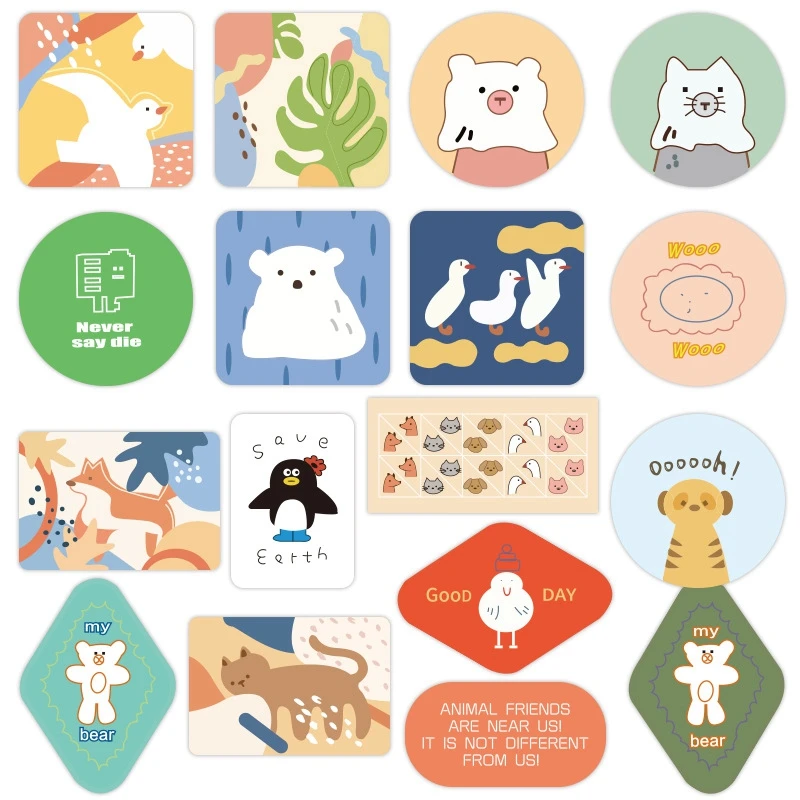 50 шт. мультяшная Милая наклейка для ноутбука скейтборда автомобиля гитары багажа