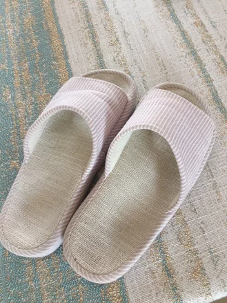 Xiaomi хлопковые и льняные домашние тапочки противоскользящие EVA подошва мягкая