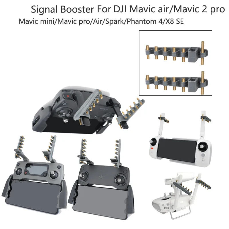 

Drone Remote Controller Signal Booster Antenna Range Extender For DJI Mavic Air / Mavic 2 / Mavic Mini /Fimi X8 SE Phantom 4