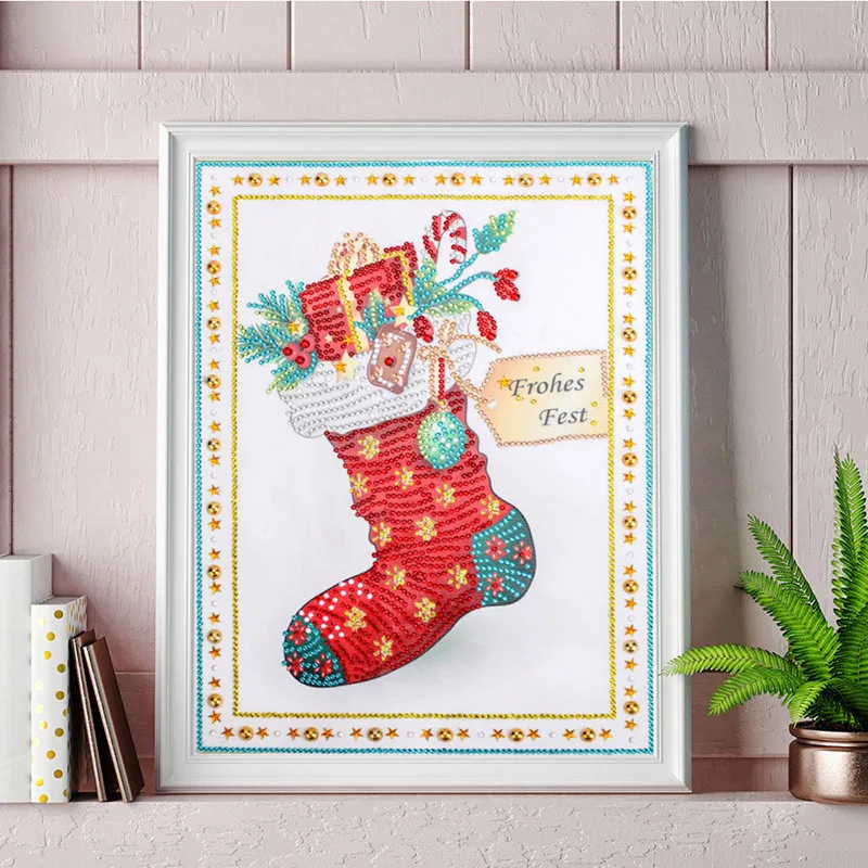 30*40 см DIY 5D фотообои для съемки детей с Санта Клаус алмазов картина украшением в