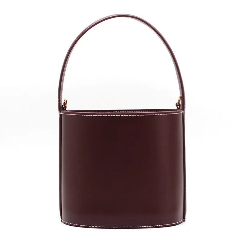 Женская сумка мешок из воловьей кожи ручная на одно плечо lykj yx|Сумки с ручками| |