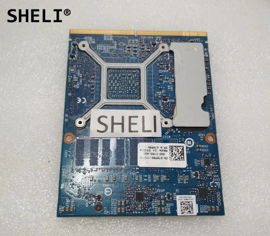 Видеокарта SHELI J0M0K CN-0J0M0K GTX860M GTX 860M MXM 3 0 DDR5 2 Гб VGA для ноутбука DELL M17X R5 M18X R3 |