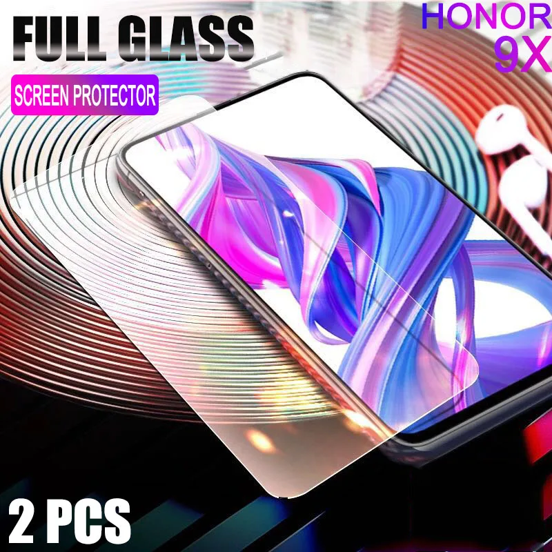 

2Pcs Tempered Glass For HUAWEI Honor 9X Pro X10 MAX Screen Protector Anti Blu-ray Tempered Glass For Honor X10 MAX 9X Pro glass