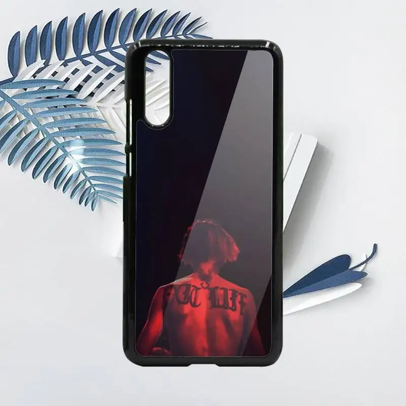 

American rapper lil peep singer Phone Case PC For Samsung galaxy S note 8 9 20 10 e lite2019 plus pro ultra