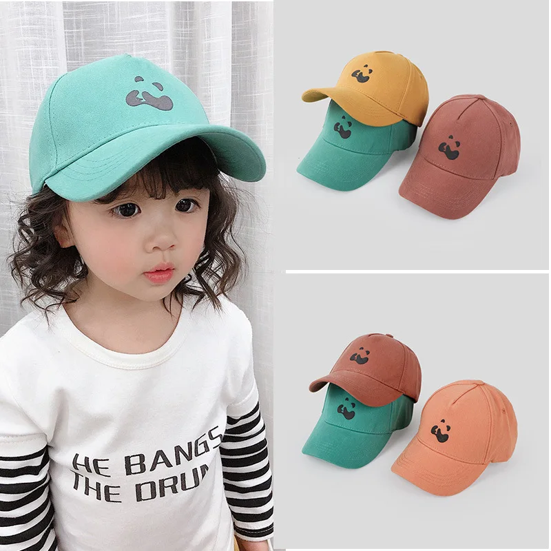 

4 to 12 Years Old Boy Girl Baseball Cap Cotton Fashion Snapback Toddler Boy Adjustable Baby kids baseball caps gorras