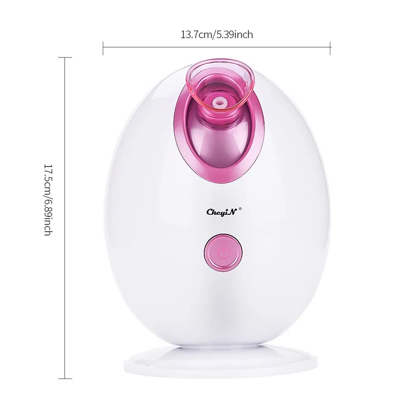 

Electric 90ml Nano Mist Facial Steamer Deep Cleanser Moisturizing Steam SprayerMachine Face Spa Skin Whitening Care Tools