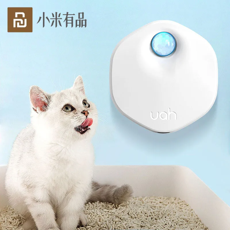 

Uah Smart Smell Air Purifier Cat Litter Box Indoor Intelligent Electric Deodorant Partner Pet Odor Eliminator From Xiaomi Youpin