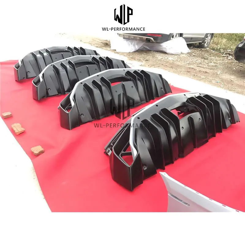 Lp700 до Lp750 Sv стиль стекловолоконного переднего бампера заднего задний спойлер для