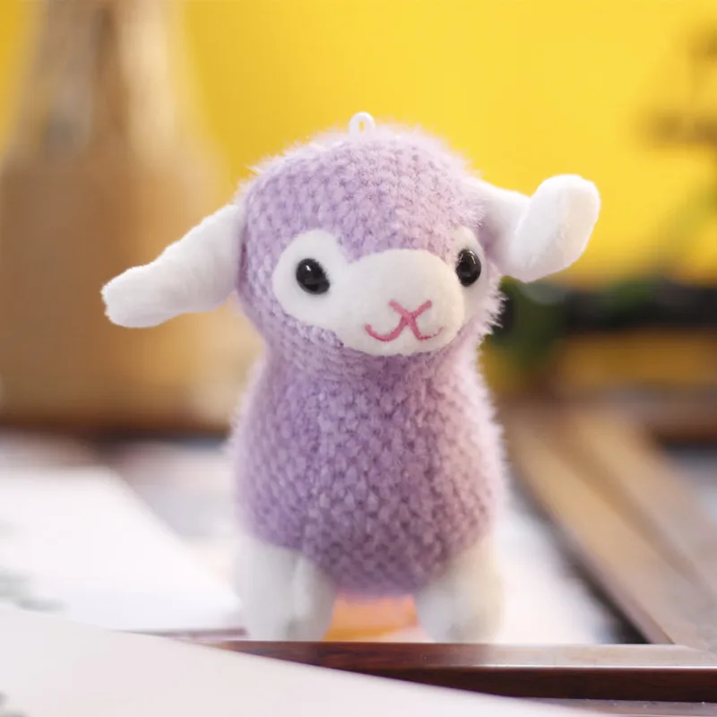 Симпатичная кавайная Альпака поп knuвам Schapen вешалка Ragdoll подвеска школьный