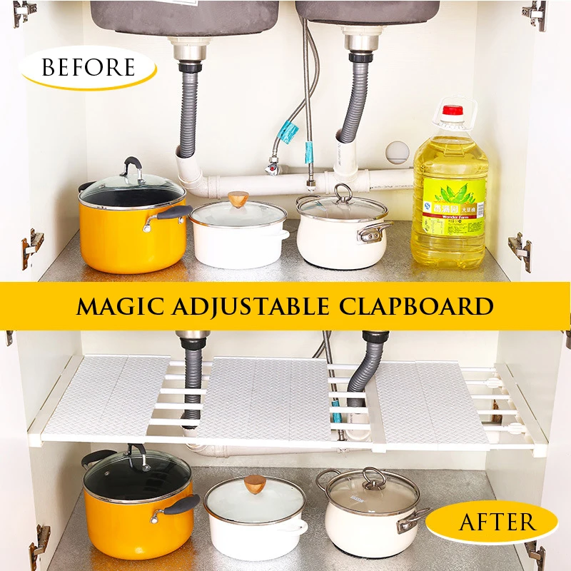 adjustable closet organizer storage shelf wall mounted kitchen rack space saving wardrobe decorative shelves cabinet holders free global shipping