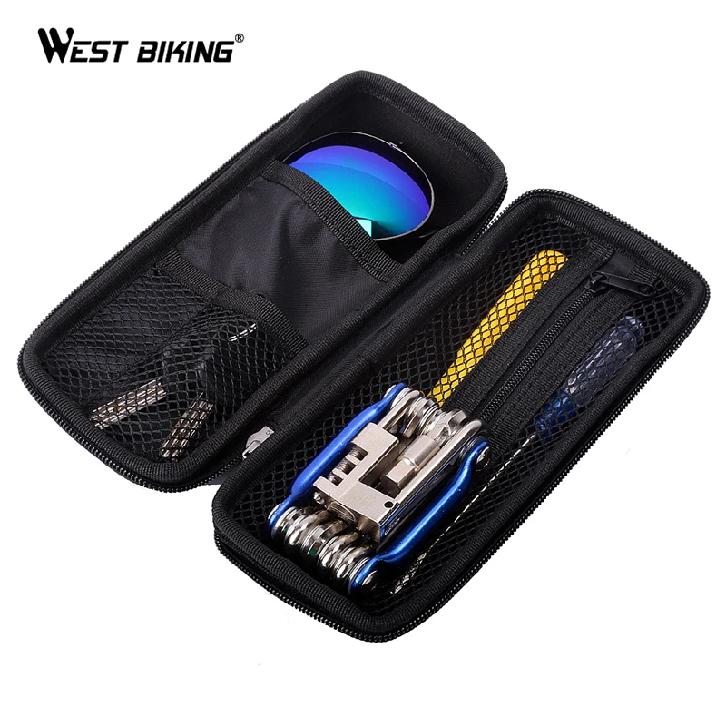 

WEST BIKING Cycling Bag Road MTB Bike Storage Boxes Capsule Store Glasses Repair Tools Kit Keys Bicycle Tool Cycling Bicycle Bag