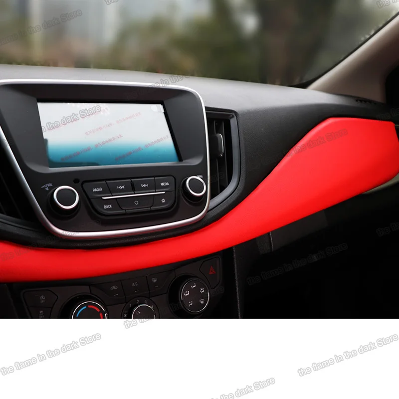 Кожаная панель приборной панели автомобиля Lsrtw2017 отделка для Chevrolet Rider 2017 2018 2019