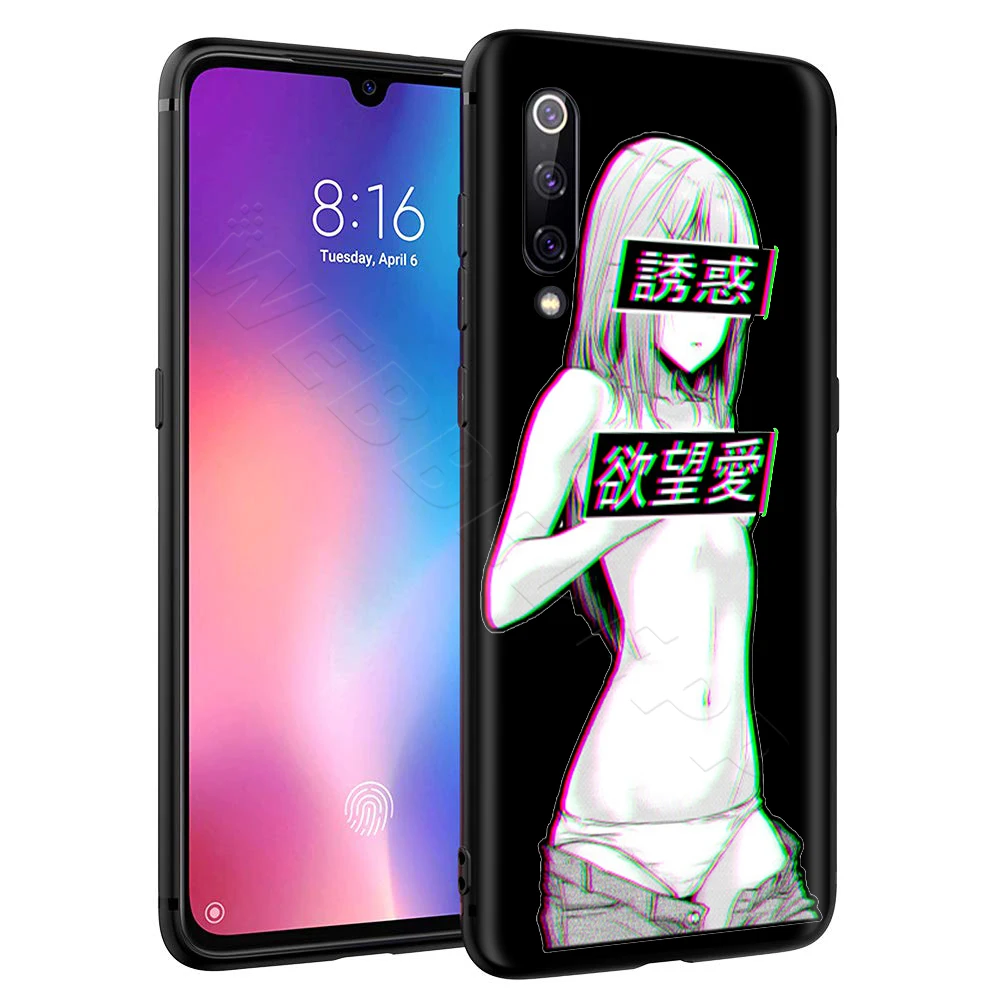Чехол хентай Харадзюку аниме девушка для Xiao mi Red mi Note 8 mi 3 6 8 9 A1 A2 A3 8A 6X9 T CC9 Lite SE Pro Max F1 10
