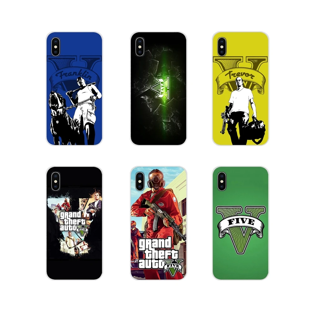 Чехлы для телефонов Huawei Honor 4C 5C 6X 7 7A 7C 8 9 10 8C 8S 8X 9X 10I 20 Lite Pro Hot GTA grand theft auto 5 V san