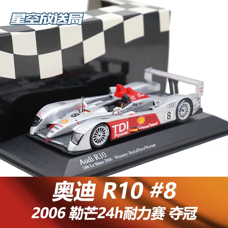 

MINICHAMPS 1/43 Audi R10 #8 24H Le Mans 2006 WINNERS collection die-cast alloy car models