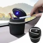 Пепельница огнестойкая светодиодсветодиодный для стайлинга автомобилей, пепельница огнестойкая для гаража, MG GT, MG3, MG5, MG6, MG7, MG3SW, MGTF, MG996R, внутренние товары, 1 шт.