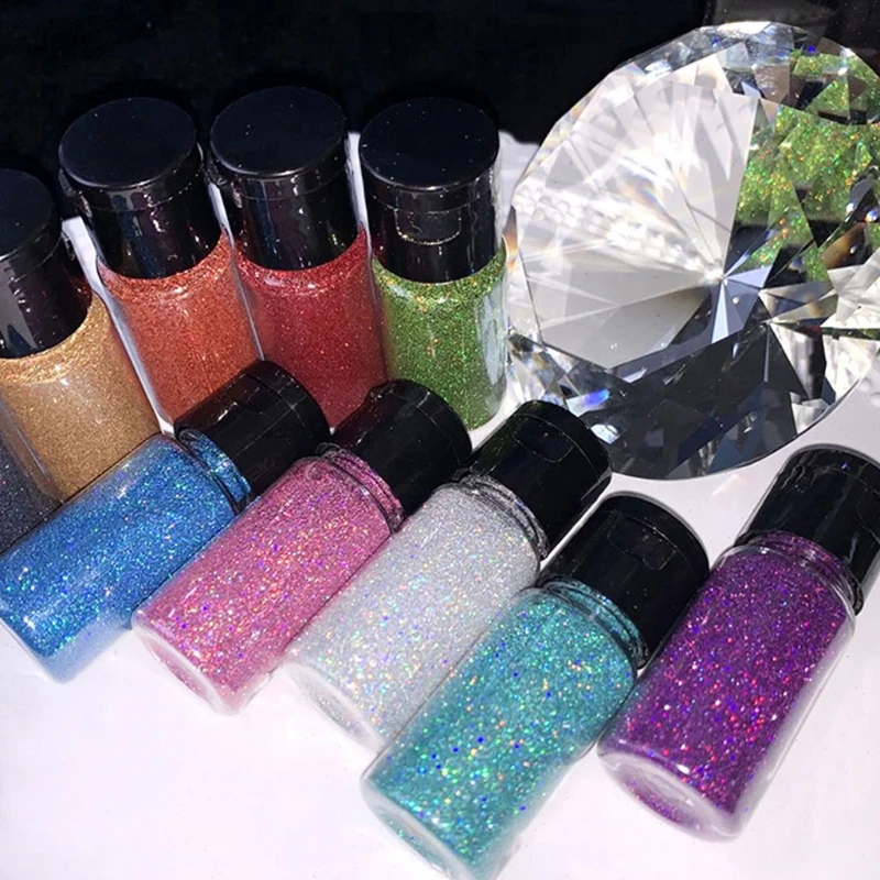 D0LC Алмазный Серебряный Жемчуг пигмент Многофункциональный Сделай Сам искусство