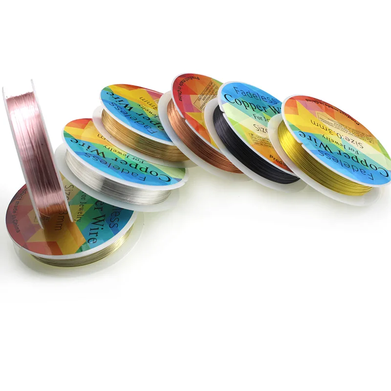 Красочные медных проводов тускло-стойкая проволока для украшений