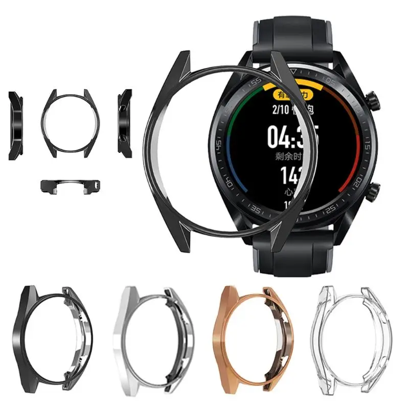 

Shockproof Electroplate TPU Case Protective Cover for Huawei Watch GT Protector